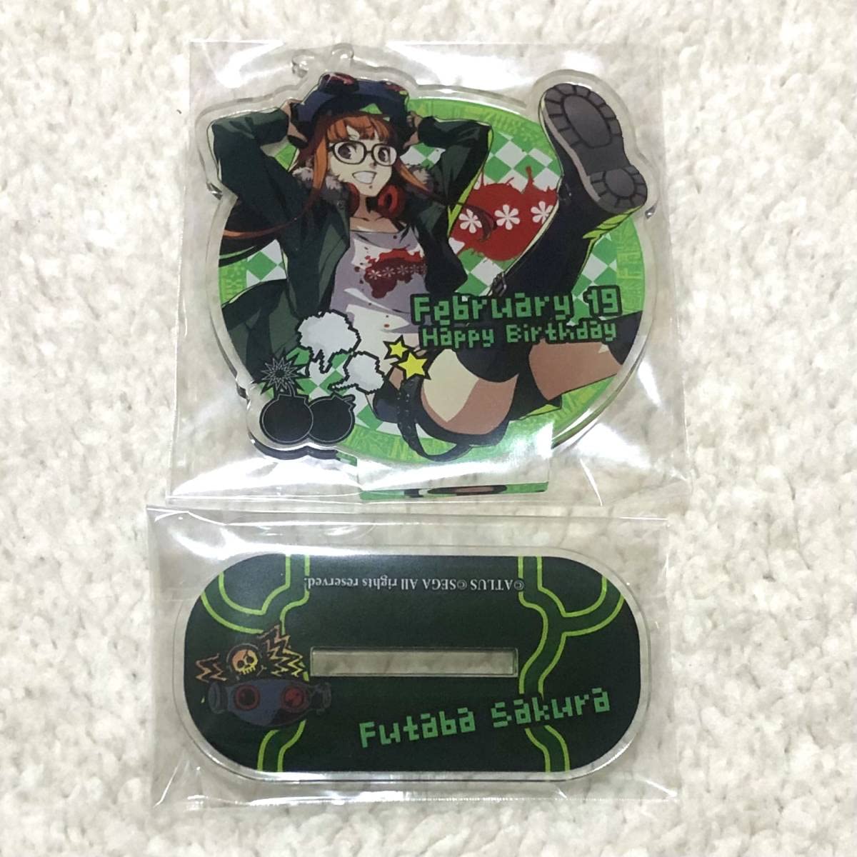 ペルソナ5 ザ・ロイヤル マルイ バースデー アクリルスタンド 喜多川